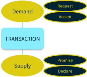 Study model of transaction. Study model of transaction